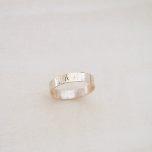 Nora Initial Ring | Gold or Silver