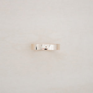 Nora Initial Ring | Gold or Silver