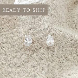 Lottie studs | sterling silver