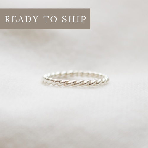 Twisted stacking ring | Size 6