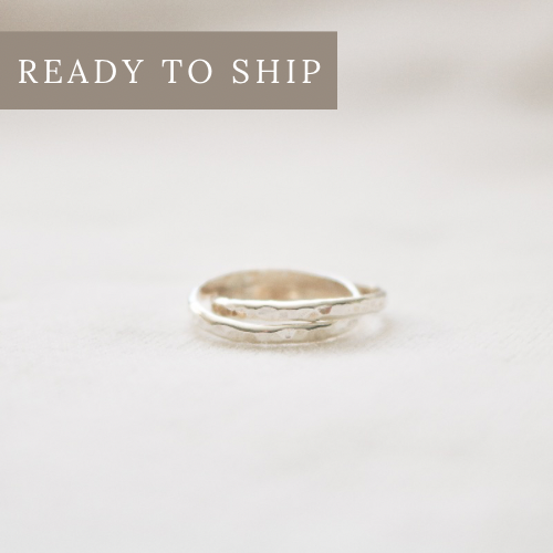 Hammered rolling ring | Size 6.5