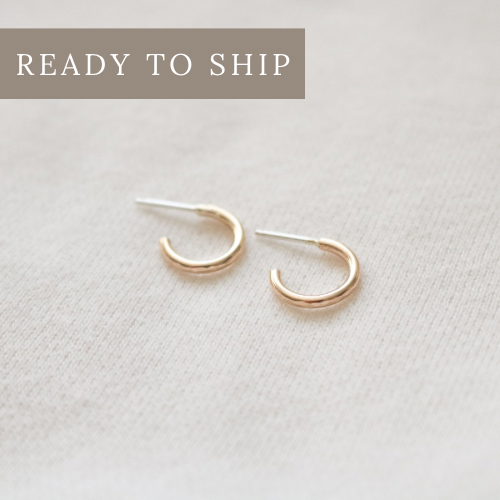 Eryn hoops | Gold fill