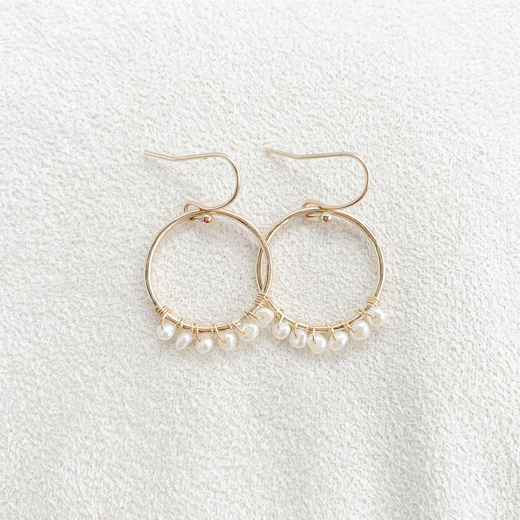 Emiline Dangle Earrings | Gold or Silver